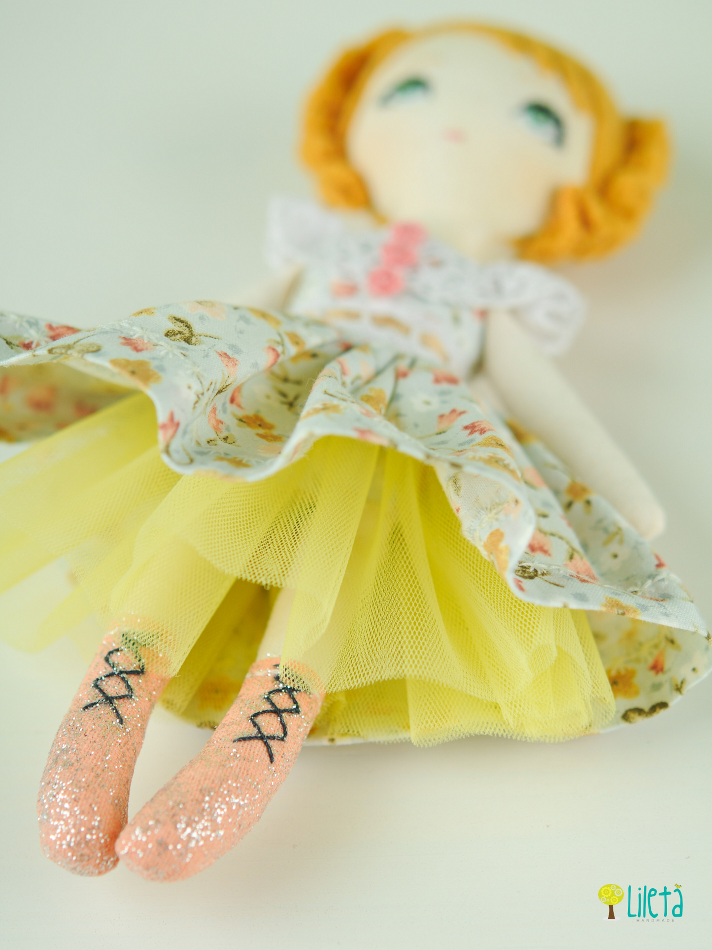 🐞 Adele – The Winged Adventure Chronicle Doll | Handmade nature explorer doll for curious minds