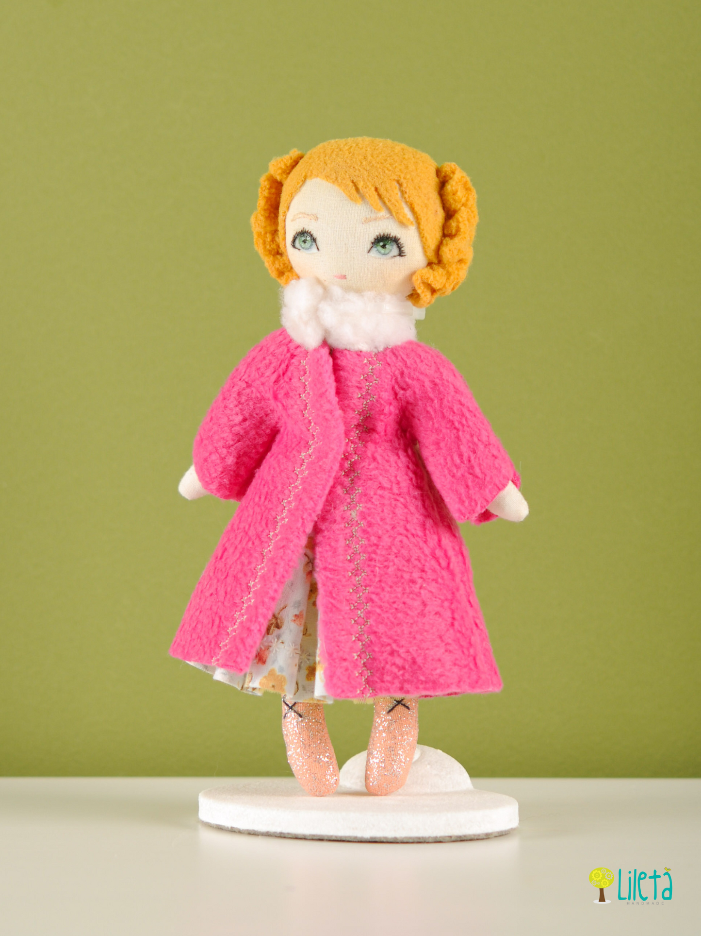 🐞 Adele – The Winged Adventure Chronicle Doll | Handmade nature explorer doll for curious minds