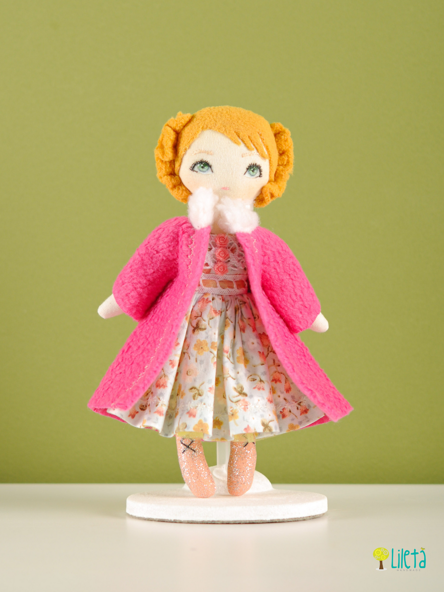 🐞 Adele – The Winged Adventure Chronicle Doll | Handmade nature explorer doll for curious minds