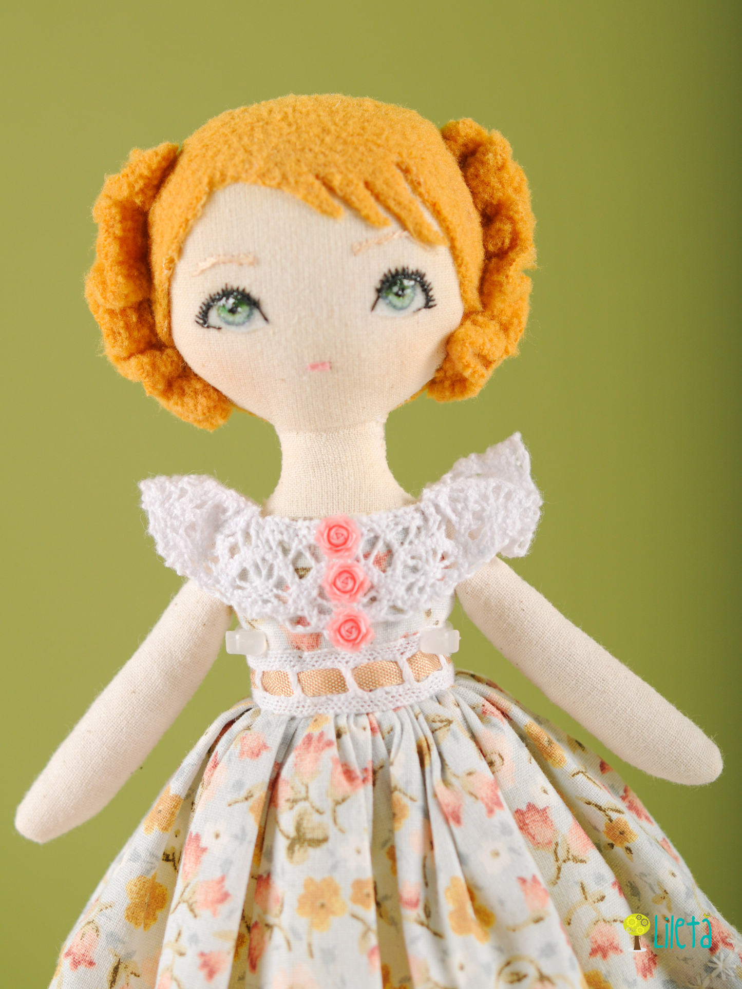 🐞 Adele – The Winged Adventure Chronicle Doll | Handmade nature explorer doll for curious minds