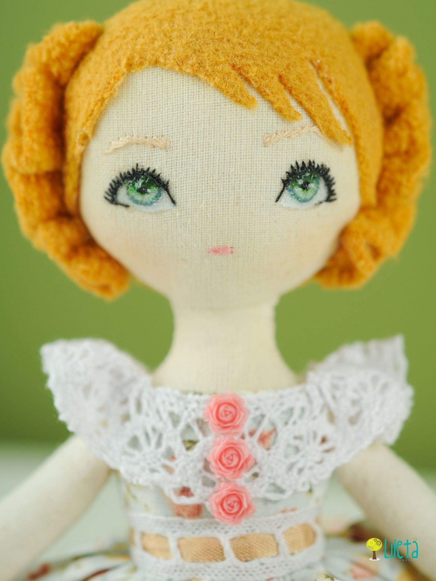 🐞 Adele – The Winged Adventure Chronicle Doll | Handmade nature explorer doll for curious minds