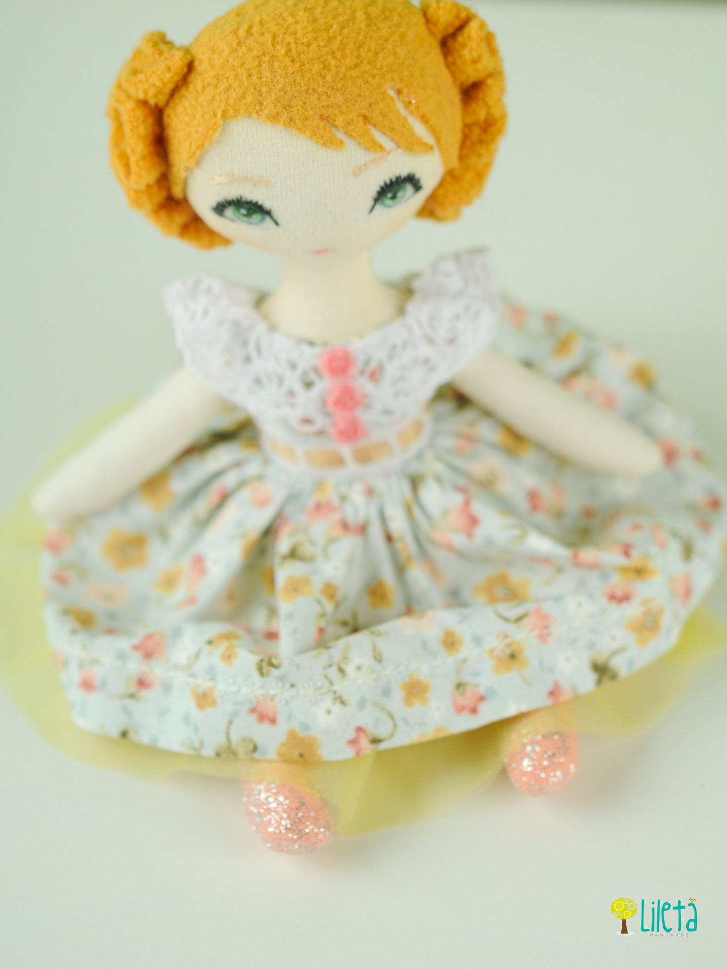 🐞 Adele – The Winged Adventure Chronicle Doll | Handmade nature explorer doll for curious minds