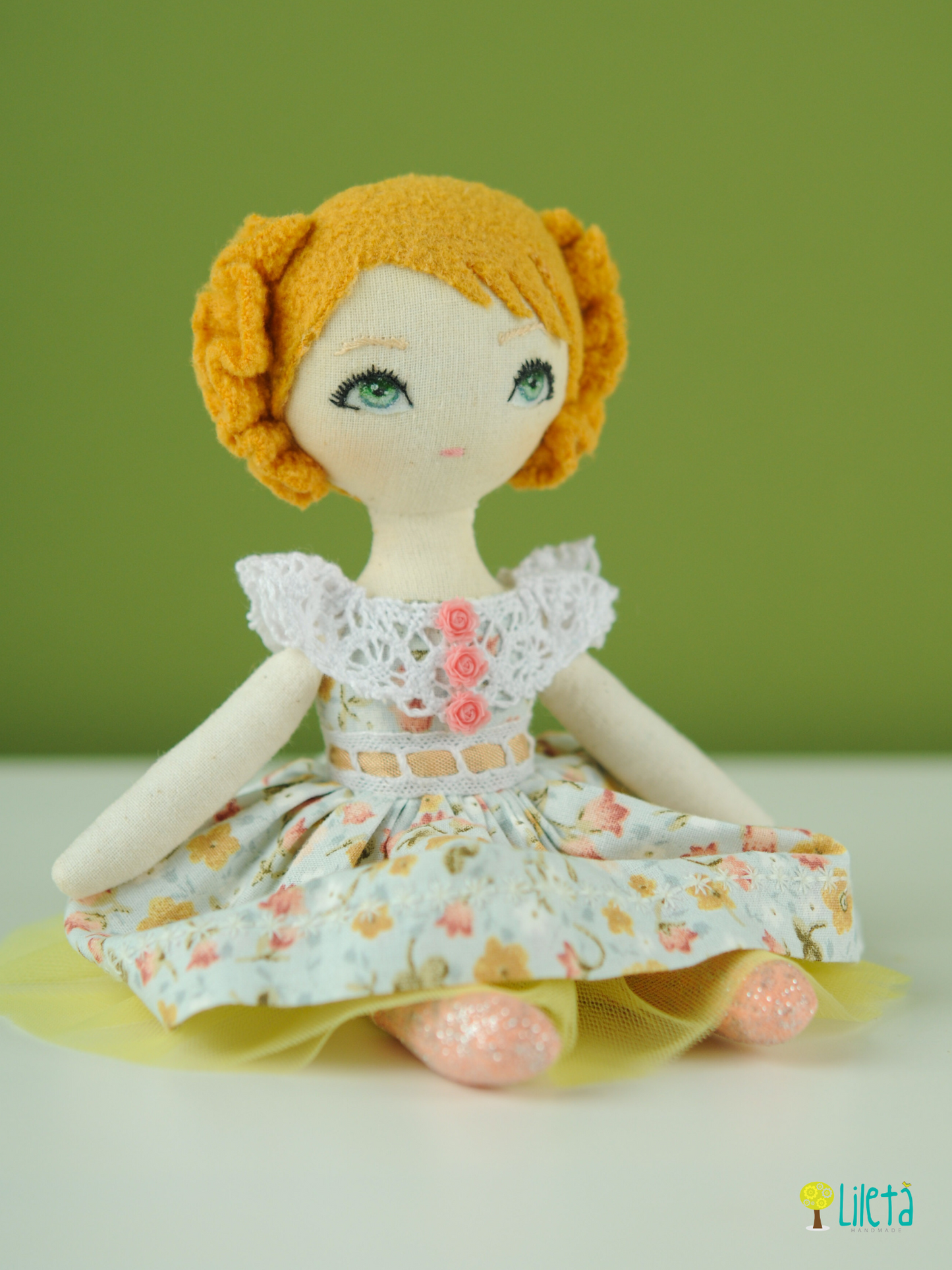 🐞 Adele – The Winged Adventure Chronicle Doll | Handmade nature explorer doll for curious minds