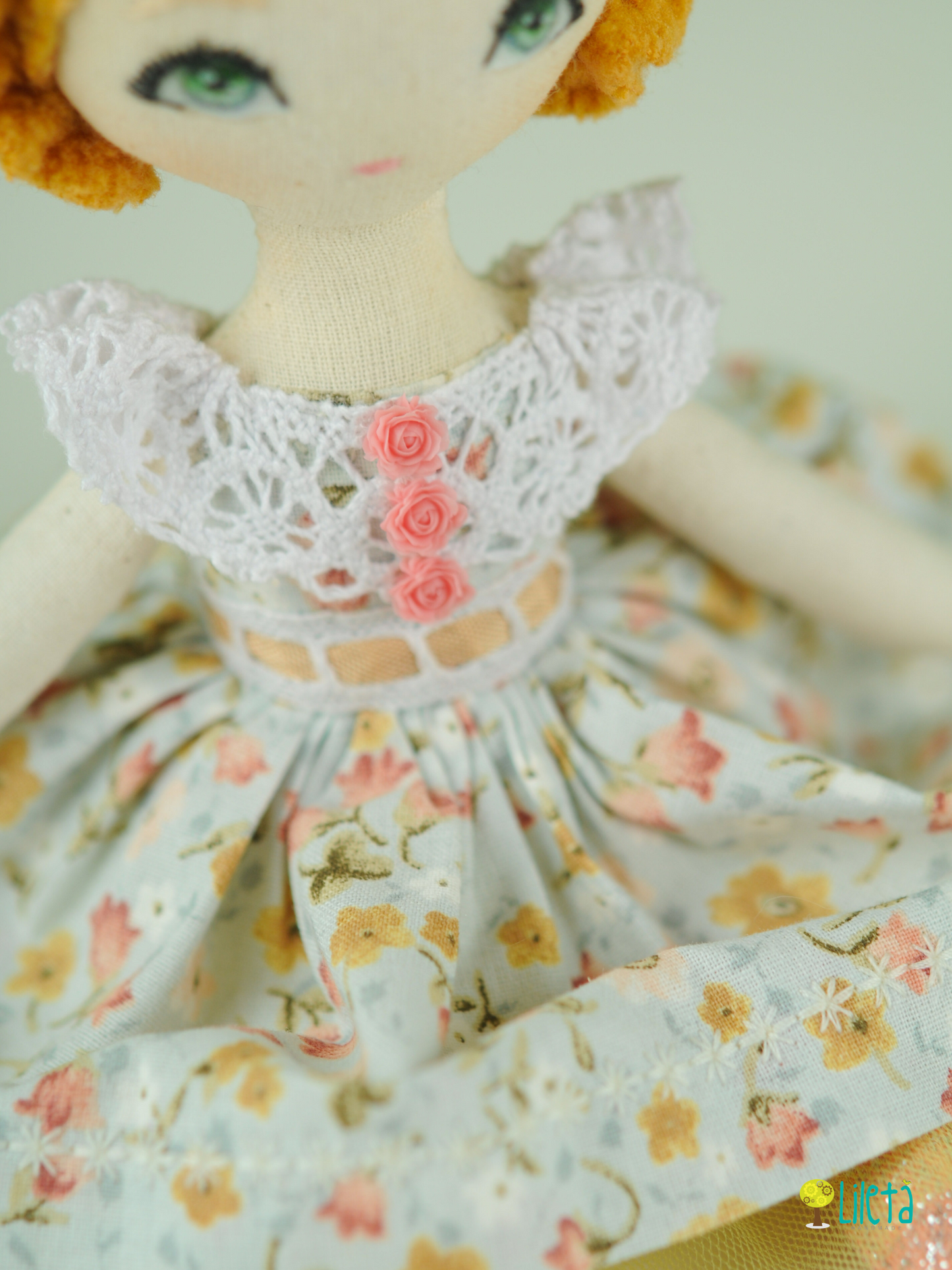 🐞 Adele – The Winged Adventure Chronicle Doll | Handmade nature explorer doll for curious minds